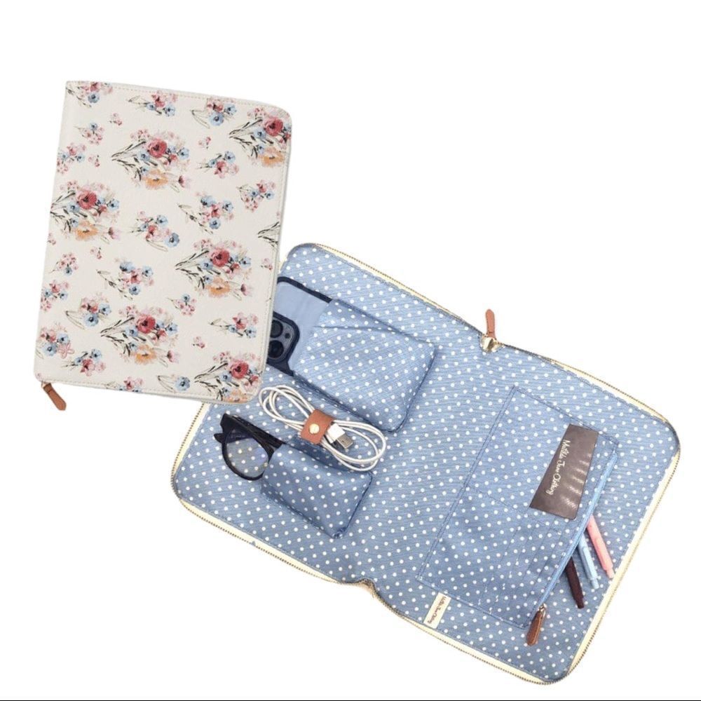 Matilda Jane On The Go Leather Tech Organizer